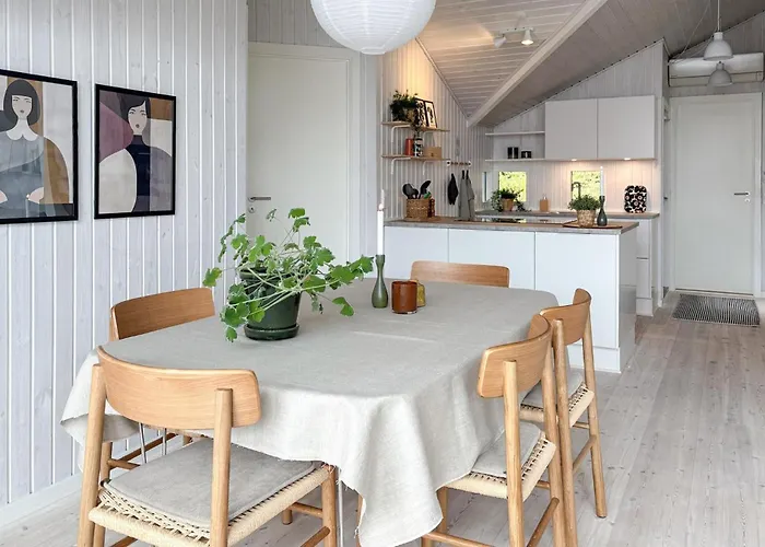 펜션 Beautiful In Bjert With Sauna Abjerg